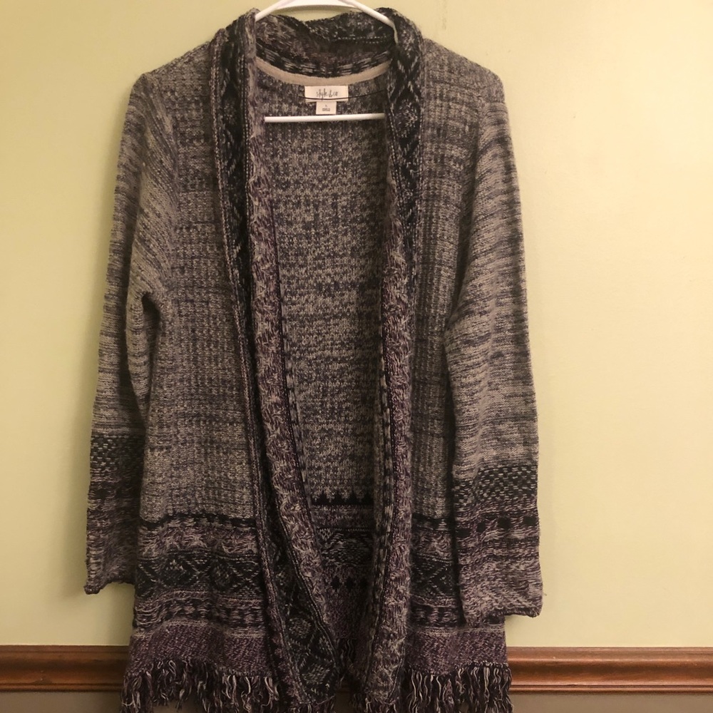 Style and Co cardigan L